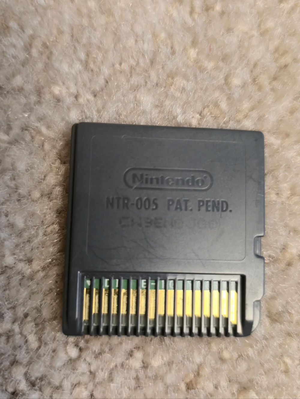 Nintendo DS game cartridge for WWE SmackDown vs. Raw 2009 Featuring ECW